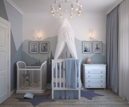 Babykamer geboortekaartjes